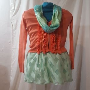 Justice Cherokee little outfit size 7/8